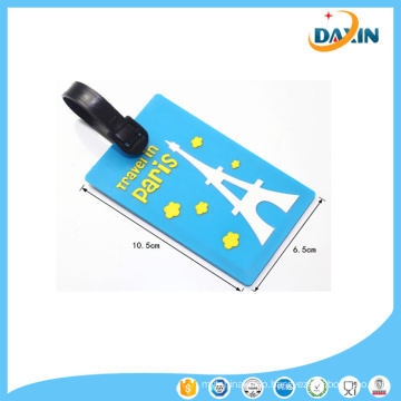 2016 Promotion Gifts Hot Selling Cheap Bulk Silicone Luggage Tag